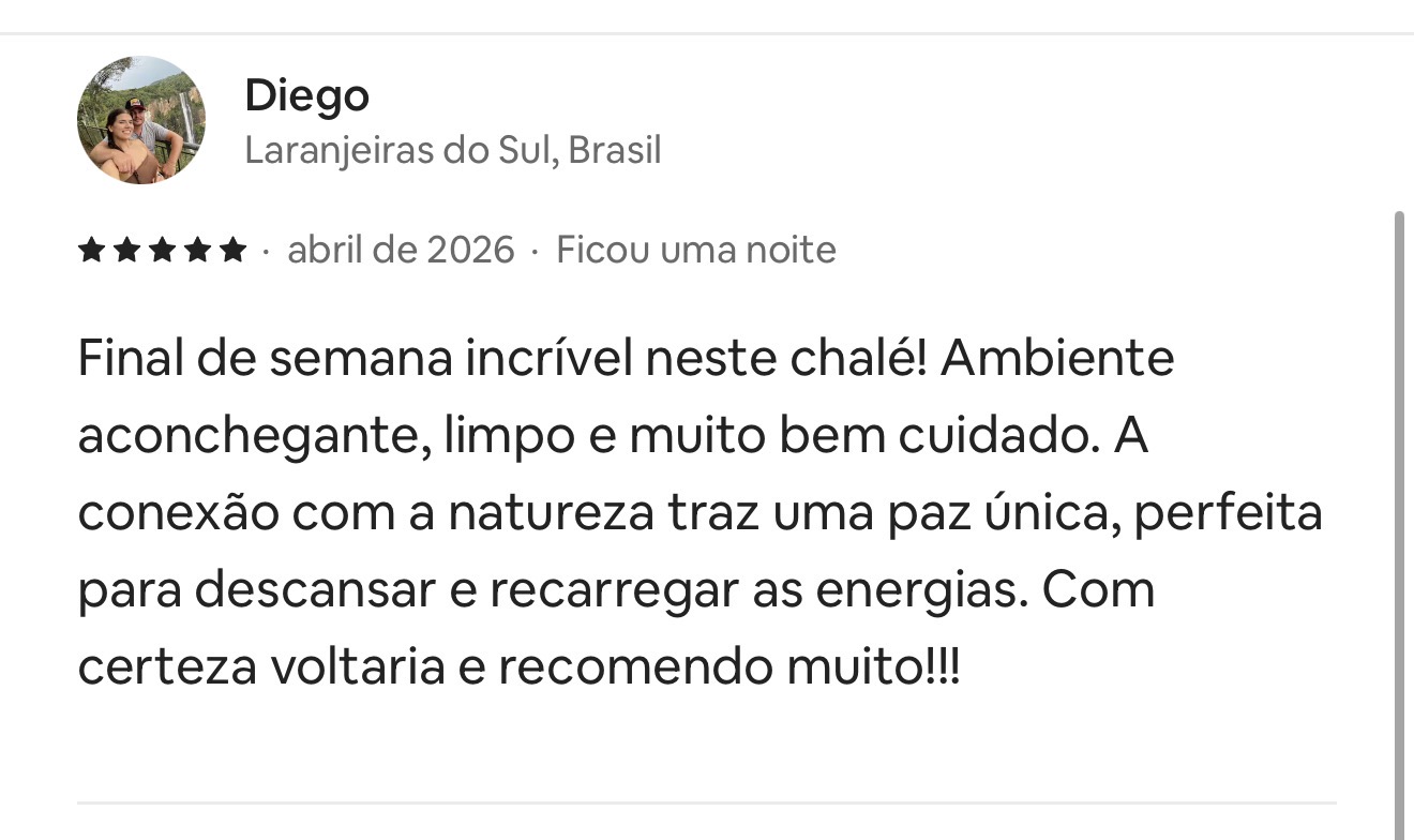 Avaliação de hóspede 1